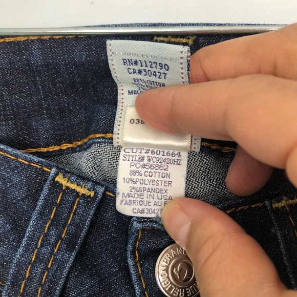 True Religion Midrise Bootcut Flare Jeans Sz 27 - Picture 8 of 10